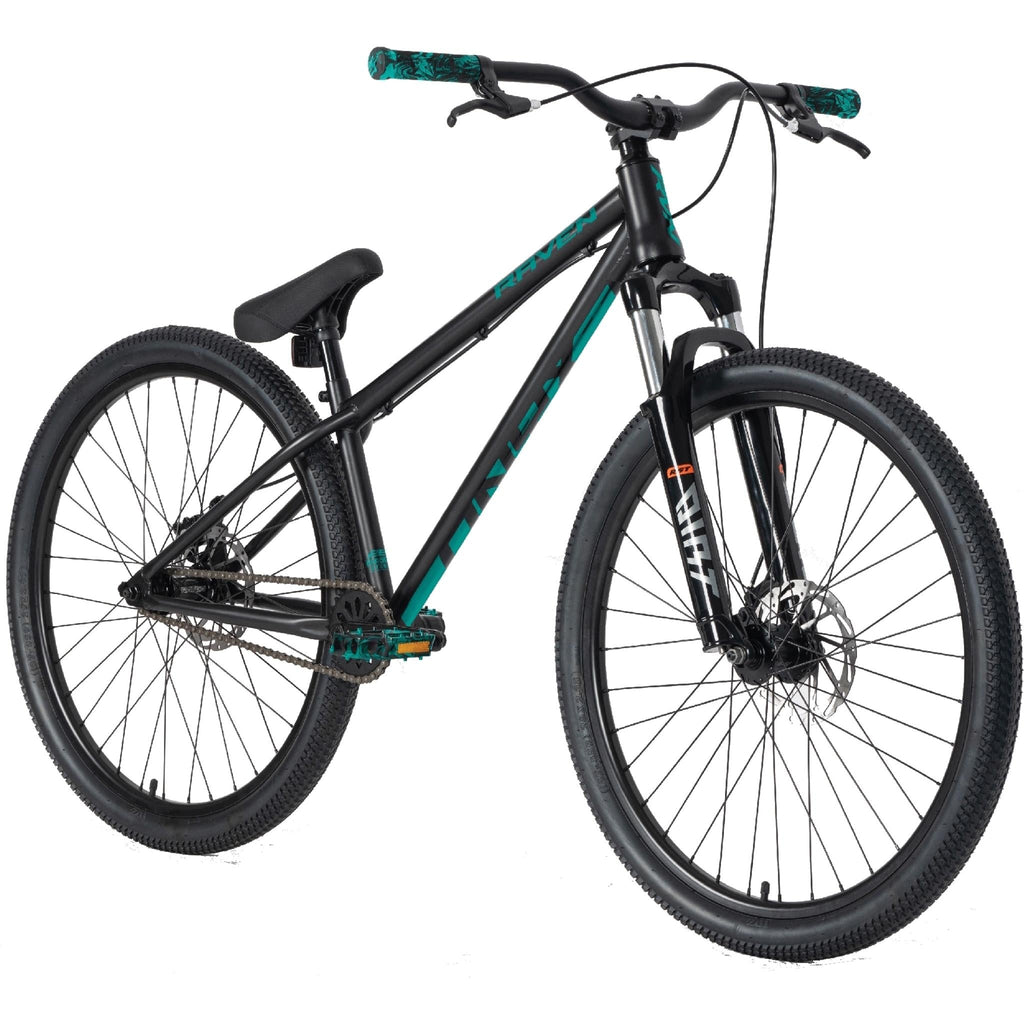 Raven Onyx 26'' Dirt Jumper Bike Matte Black
