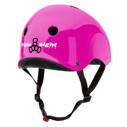 Triple 8 THE Certified Helmet SS Pink Glossy