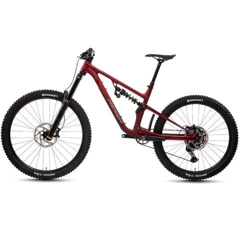 Merida One-Sixty FR 400 Enduro Bike Silk Dark Strawberry-Grey/Black